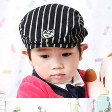 Infant Kids Baby Cool Boy Girls Stripes Peaked Baseball Beret Cap Sun Hat Child Pography Props