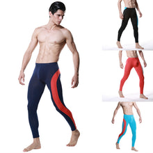 Men Modal Long Johns Pants Low Rise Pouch Trousers Thermal Underwear