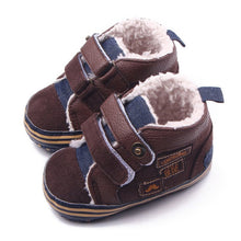 born Warm Baby Boys Shoes First Walker Infants Antislip Toddler Boots