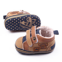 born Warm Baby Boys Shoes First Walker Infants Antislip Toddler Boots