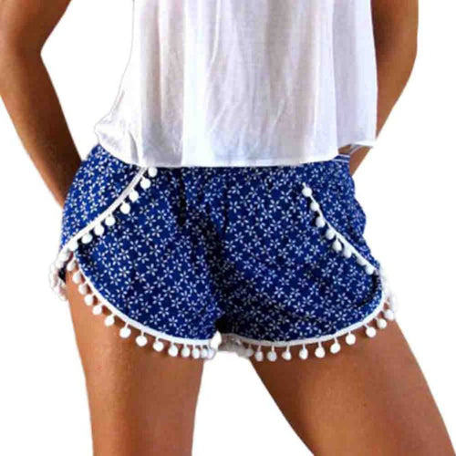 Print Short Plus  Casual Mini Shorts irregular Women Short Pants Clothing
