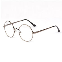 Retro Women Men Metal Frame Round Clear Lens Glasses Nerd Spectacles Eyeglass 5 Colors
