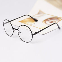 Retro Women Men Metal Frame Round Clear Lens Glasses Nerd Spectacles Eyeglass 5 Colors
