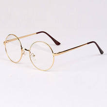Retro Women Men Metal Frame Round Clear Lens Glasses Nerd Spectacles Eyeglass 5 Colors