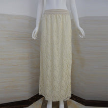 Sexy Womens High Waist Lace Floral Long Maxi Skirt Causal Party PY3