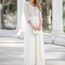 Sexy Womens High Waist Lace Floral Long Maxi Skirt Causal Party PY3