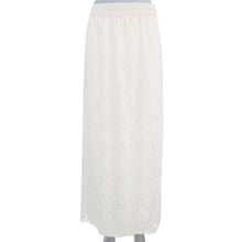 Sexy Womens High Waist Lace Floral Long Maxi Skirt Causal Party PY3