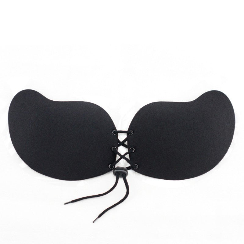 Silicone Adhesive Stick on Gel Push Up Backless Invisible Bra Brassiere 2 Colors