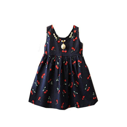 Style Family Matching Outfits Mother And Daughter Sleeveless Print Mini Tutu Dress LE4