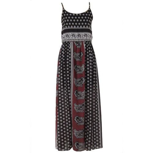 Women Evening Party Backless Long Maxi Dress High Slit Sundress Dresses