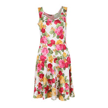 Women Beach Casual Floral Print Evening Party Short Mini Dress vestidos de festa