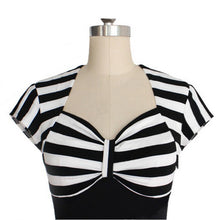 Women Striped Wear to Work Office OL Bodycon Midi Pencil Dresses