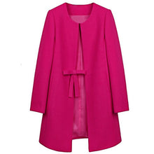Women Wool Cashmere Long Coat Blazer Suit Coat Outwear XXL Manteau Femme