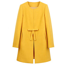 Women Wool Cashmere Long Coat Blazer Suit Coat Outwear XXL Manteau Femme
