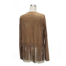 Women's Casual Long Sleeve Tassel Cardigan Sweater Jacket Coats Outwear PY3