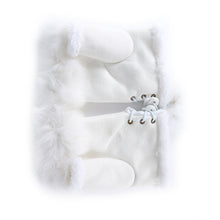 Women's Faux Rabbit Fur Hand Wrist Warmer Half Finger Gloves Glove 13 Colors PY6