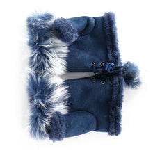 Women's Faux Rabbit Fur Hand Wrist Warmer Half Finger Gloves Glove 13 Colors PY6