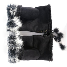 Women's Faux Rabbit Fur Hand Wrist Warmer Half Finger Gloves Glove 13 Colors PY6