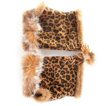 Women's Faux Rabbit Fur Hand Wrist Warmer Half Finger Gloves Glove 13 Colors PY6