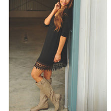 Women's Long Loose Tops Long Sleeve Casual T shirt Blouse Mini Dress PY3