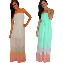 Women's Sexy Beach Boho Maxi Long Evening Party Sleeveless Sundress