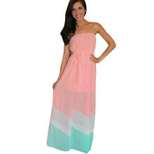 Women's Sexy Beach Boho Maxi Long Evening Party Sleeveless Sundress