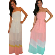 Women's Sexy Beach Boho Maxi Long Evening Party Sleeveless Sundress