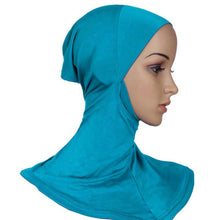 Full Cover Plain Hat Cap Headwear Inner Neck Chest Bonnet Hijab Underscarf  PY3