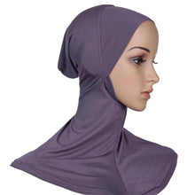 Full Cover Plain Hat Cap Headwear Inner Neck Chest Bonnet Hijab Underscarf  PY3