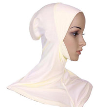 Full Cover Plain Hat Cap Headwear Inner Neck Chest Bonnet Hijab Underscarf  PY3