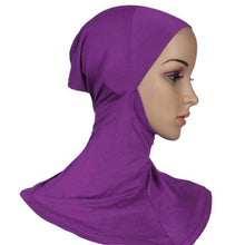 Full Cover Plain Hat Cap Headwear Inner Neck Chest Bonnet Hijab Underscarf  PY3