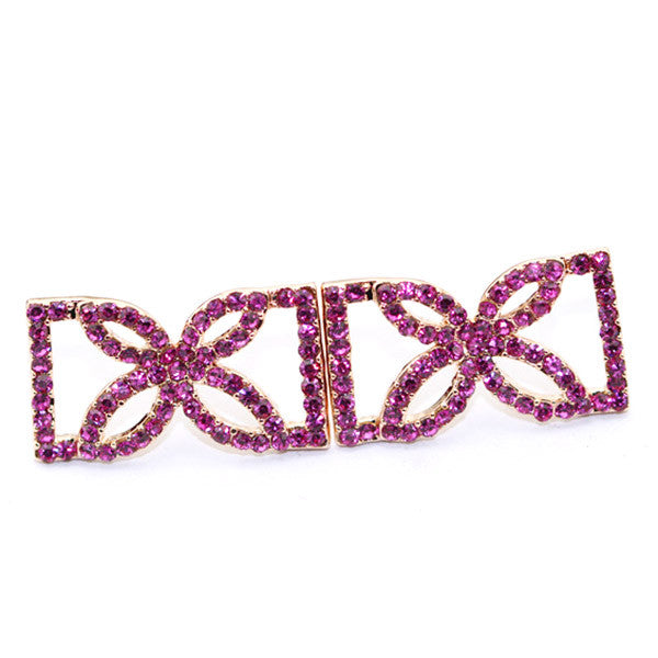 Gift  Lovely 18K Earrings Gold Plated sweet Little Colorful Crystal Earrings Hoop for Women