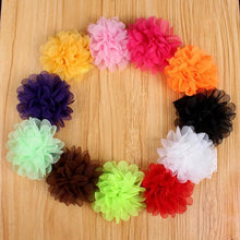 Girl Baby Ruffle Flower Lace Hairband Elastic Headband Baby BlackHair Band Headdress