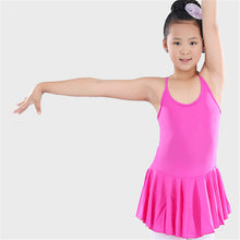 Girls Ballet Leotard Dance Gymnastics Dress Leotard Clothes Ruffled Skirts