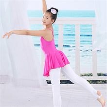 Girls Ballet Leotard Dance Gymnastics Dress Leotard Clothes Ruffled Skirts