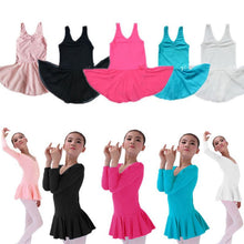 Girls Gymnastics Dancing Dress Kids Ballet Tutu Dance Dress