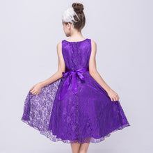 Girls Party Dress Kids Elegant Ceremonies Wedding Birthday Dresses Lace Prom Gowns PY2