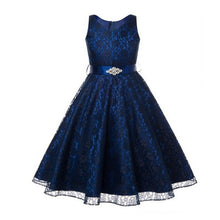 Girls Party Dress Kids Elegant Ceremonies Wedding Birthday Dresses Lace Prom Gowns PY2