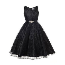 Girls Party Dress Kids Elegant Ceremonies Wedding Birthday Dresses Lace Prom Gowns PY2