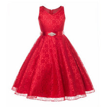 Girls Party Dress Kids Elegant Ceremonies Wedding Birthday Dresses Lace Prom Gowns PY2