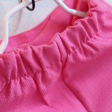 Girls Clothes Kids Boutique Outfits Sleeveless Polka Dot Blouse + Pink Short Pants Clothes Set 2-6Y