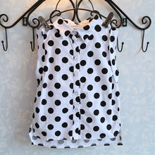 Girls Clothes Kids Boutique Outfits Sleeveless Polka Dot Blouse + Pink Short Pants Clothes Set 2-6Y