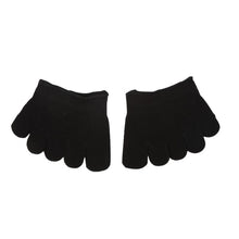 Half Foot Socks Finger Skid Peep Toe Anti Slip Pilates Ankle Durable High Heel Half Open Five Calcetines Socks