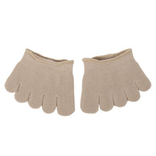 Half Foot Socks Finger Skid Peep Toe Anti Slip Pilates Ankle Durable High Heel Half Open Five Calcetines Socks