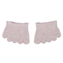 Half Foot Socks Finger Skid Peep Toe Anti Slip Pilates Ankle Durable High Heel Half Open Five Calcetines Socks