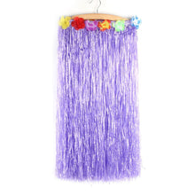 Hawaiian Hula Grass Flower Party Luau Skirt Beach Dance Costume 80cm Long Skirt Free Shippinf