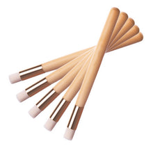 Soft Short Shank Solid Wood Nasal Wash Brush Remove Blackheads Nose Clean Brush Facial Cleaning Tools