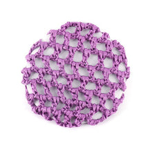 Bun Cover Snood Hair Net Ballet Dance Skating Chic Crochet Beautiful Colors
