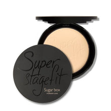 2 in1 Face Powder Cake Skin Wet & Dry Oil Control Concealer Palette Make Up Sugar Box Maquiagem