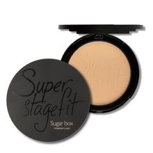 2 in1 Face Powder Cake Skin Wet & Dry Oil Control Concealer Palette Make Up Sugar Box Maquiagem